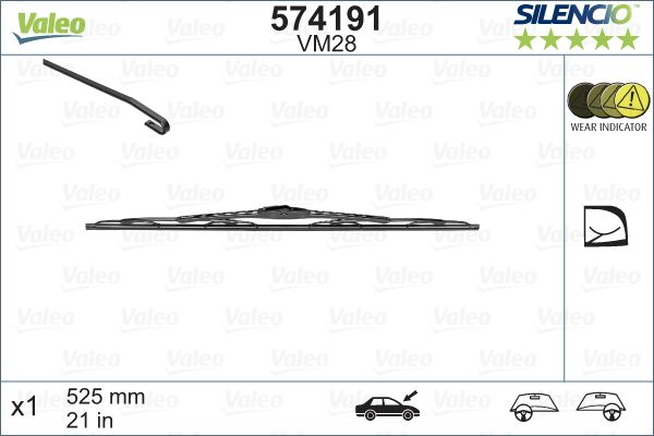 VALEO 574191 Wiper Blade