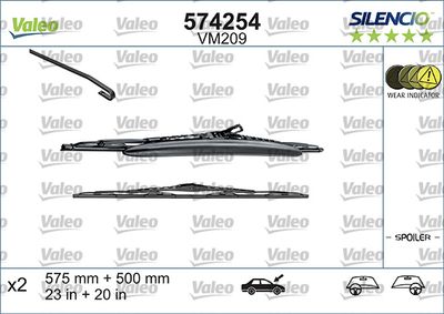 Wiper Blade VALEO 574254