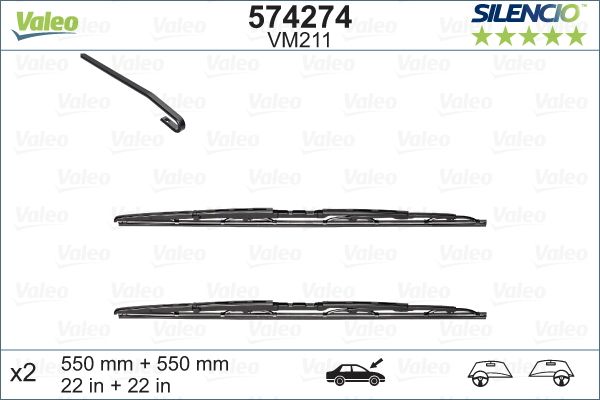 VALEO 574274 Wiper Blade