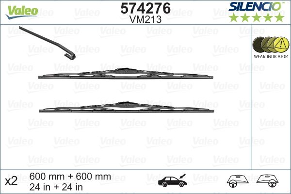 VALEO 574276 Wiper Blade