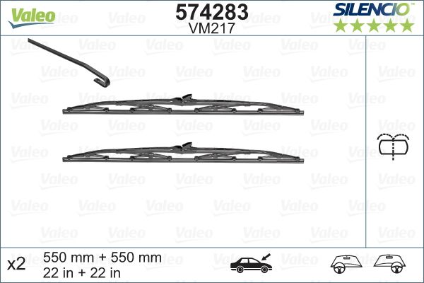 VALEO 574283 Wiper Blade