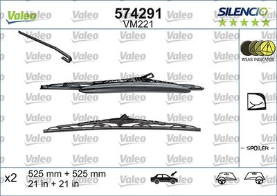 Wiper Blade VALEO 574291