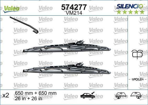 VALEO 574292 Wiper Blade
