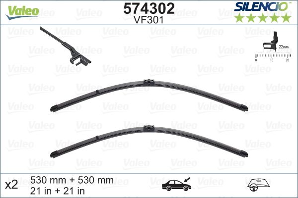 VALEO 574302 Wiper Blade