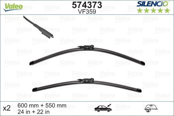 VALEO 574373 Wiper Blade