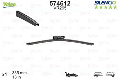 Wiper Blade VALEO 574612