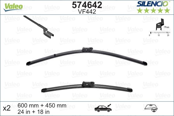 VALEO 574642 Wiper Blade