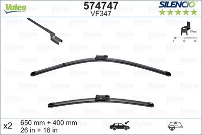 Wiper Blade VALEO 574747