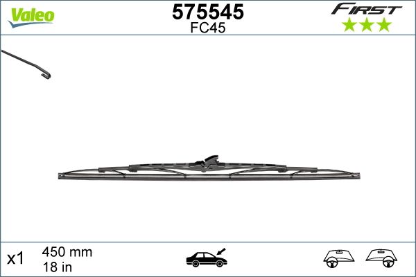 VALEO 575545 Wiper Blade