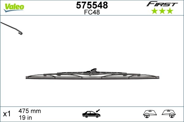 VALEO 575548 Wiper Blade