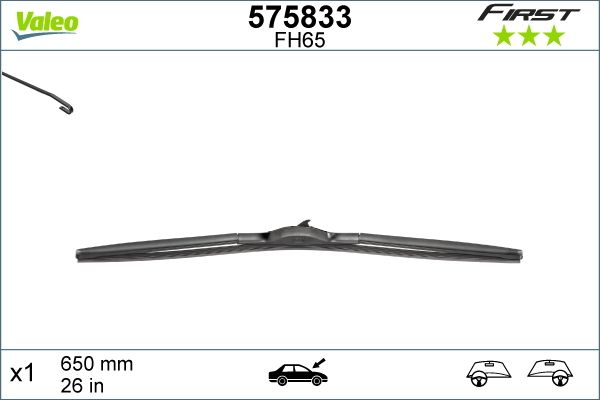 VALEO 575833 Wiper Blade