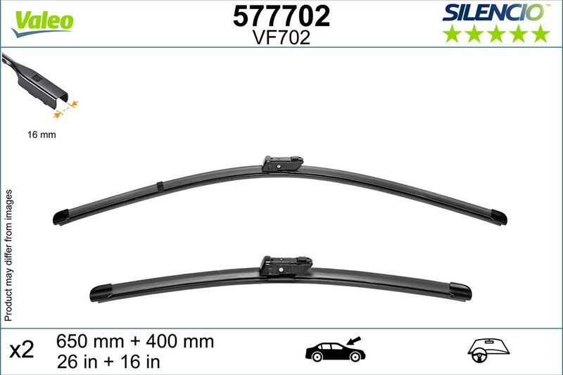 VALEO 577702 Wiper Blade