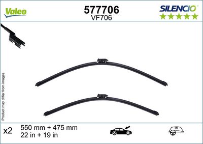 Wiper Blade VALEO 577706