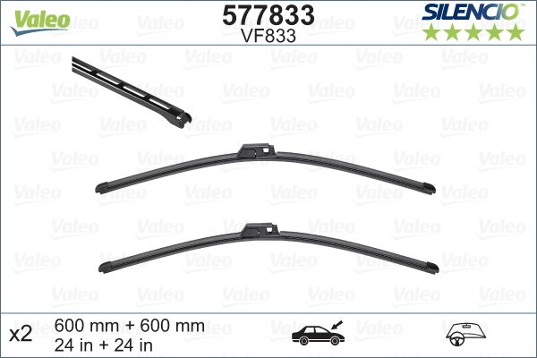 VALEO 577833 Wiper Blade
