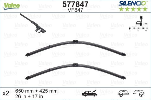 VALEO 577847 Wiper Blade