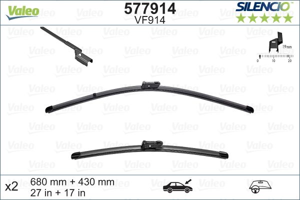 VALEO 577914 Wiper Blade