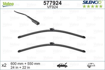Wiper Blade VALEO 577924