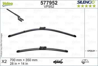 Wiper Blade VALEO 577952