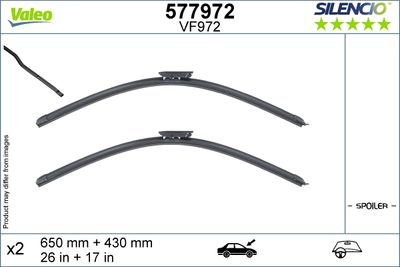 Wiper Blade VALEO 577972