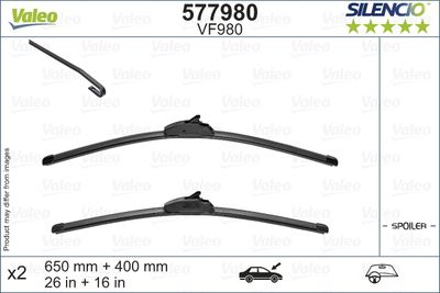 Wiper Blade VALEO 577980