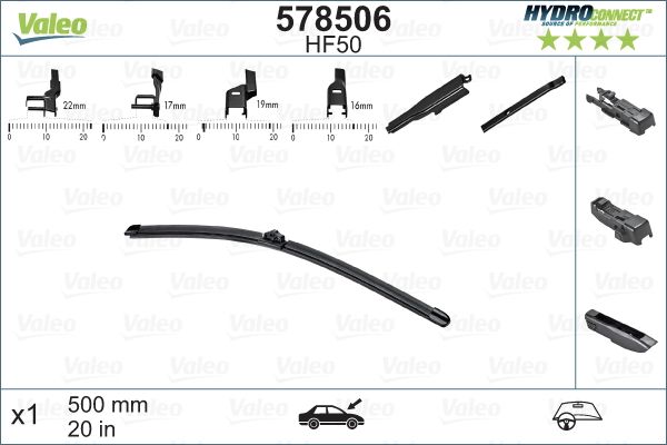 VALEO 578506 Wiper Blade