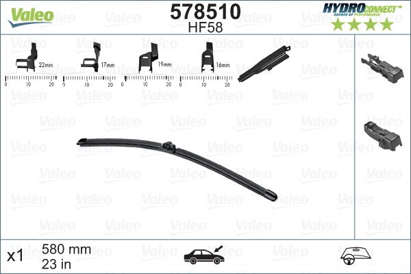 VALEO 578510 Wiper Blade