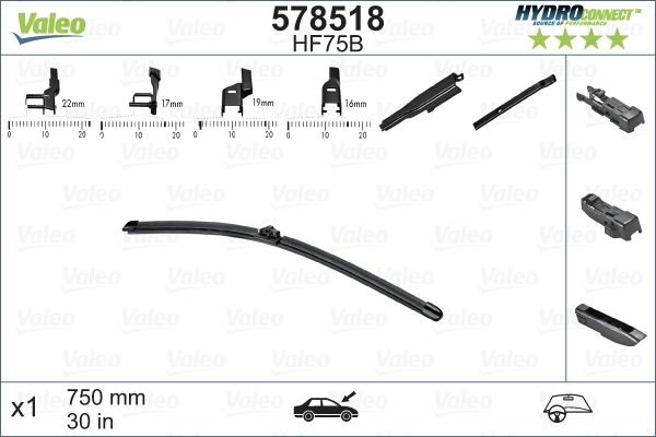 VALEO 578518 Wiper Blade