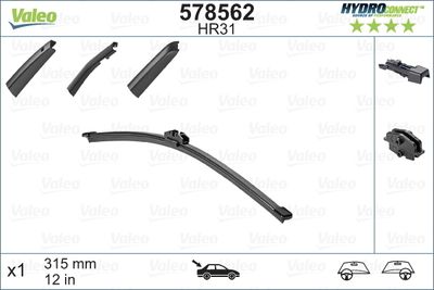 Wiper Blade VALEO 578562