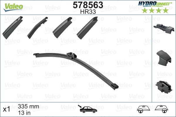 VALEO 578563 Wiper Blade
