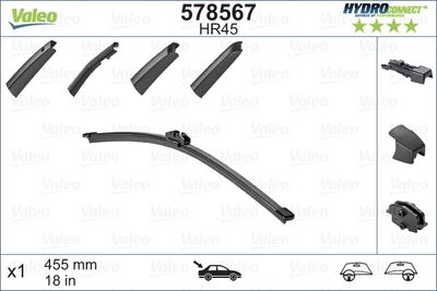Wiper Blade VALEO 578567