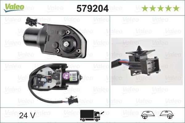 VALEO 579204 Wiper Motor