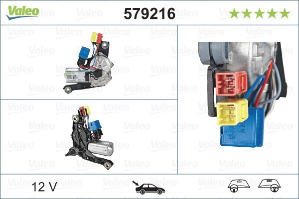 VALEO 579216 Wiper Motor