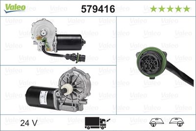 Wiper Motor VALEO 579416