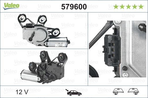 VALEO 579600 Wiper Motor