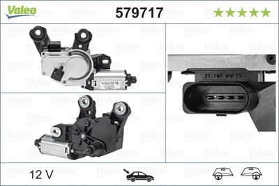 Wiper Motor VALEO 579717
