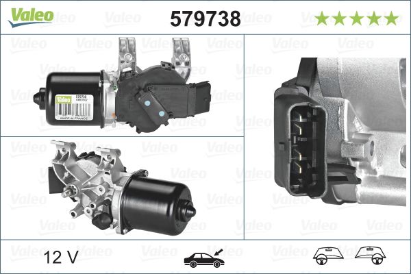 VALEO 579738 Wiper Motor