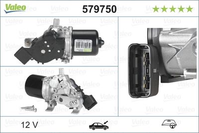 Wiper Motor VALEO 579750