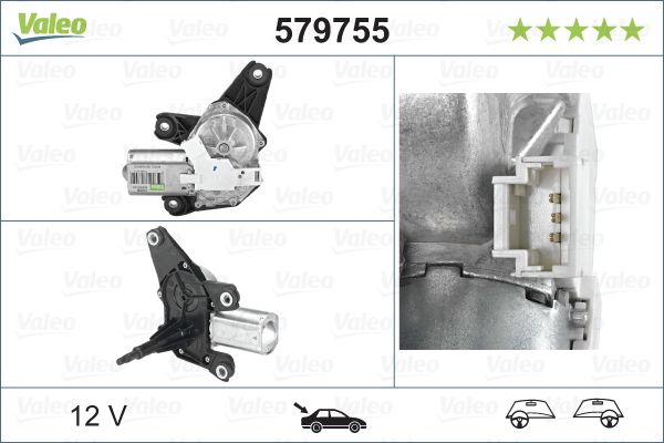 VALEO 579755 Wiper Motor