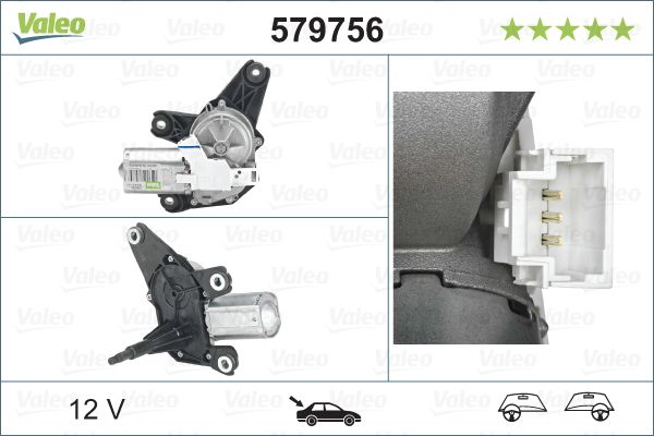 VALEO 579756 Wiper Motor