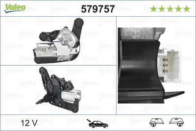 Wiper Motor VALEO 579757