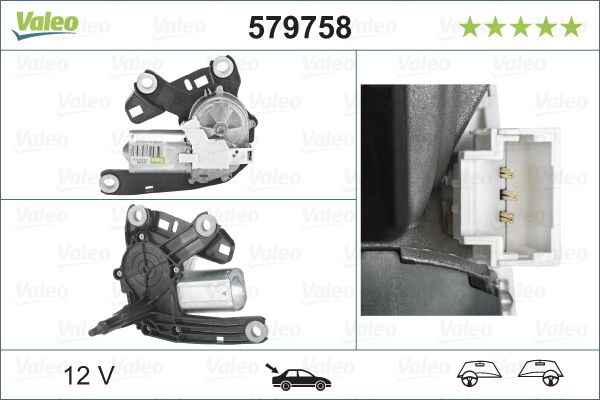 VALEO 579758 Wiper Motor