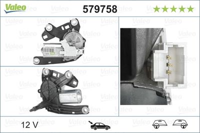 Wiper Motor VALEO 579758