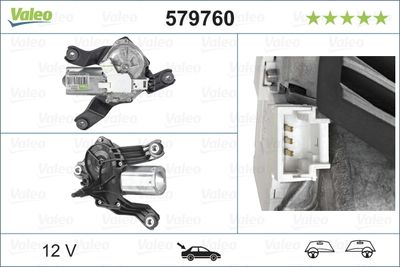Wiper Motor VALEO 579760
