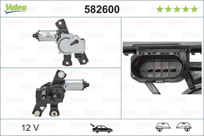 Wiper Motor VALEO 582600
