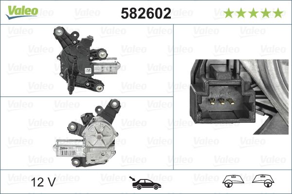 VALEO 582602 Wiper Motor