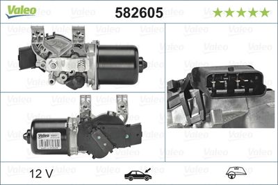 Wiper Motor VALEO 582605