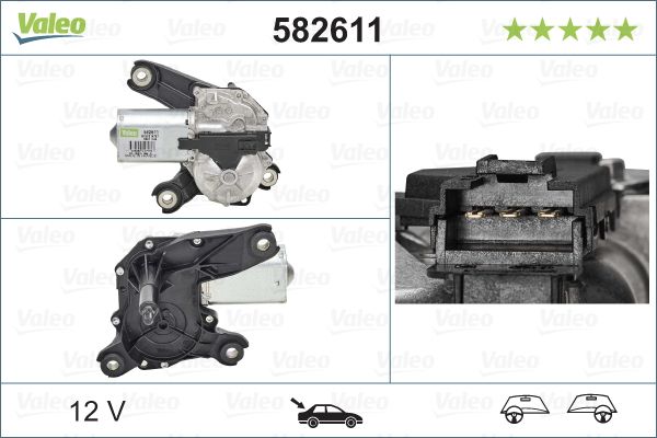 VALEO 582611 Wiper Motor