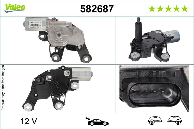 VALEO 582687 Wiper Motor