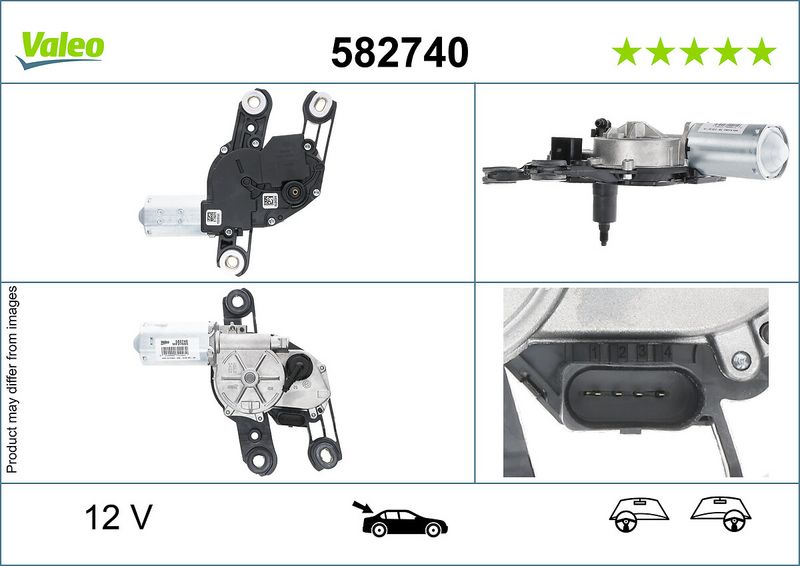 VALEO 582740 Wiper Motor