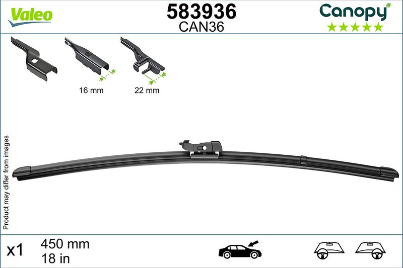 VALEO 583936 Wiper Blade